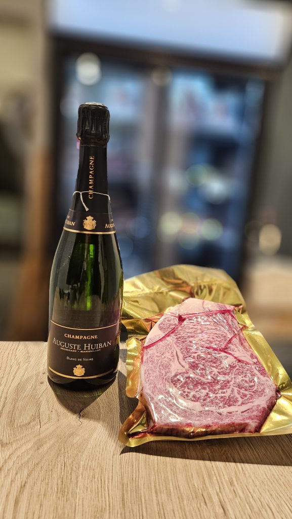 Box Meat Capodanno: Wagyu + Champagne