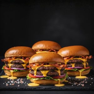 Box Kit x4 – Double Smash Burger Dry Aged Homemade