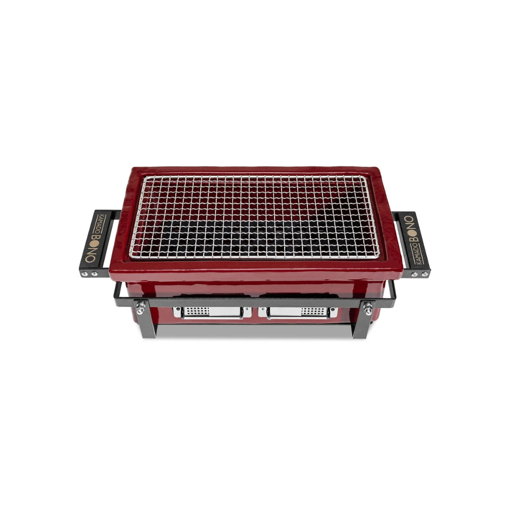 Grill Hibachi da Tavolo in Ceramica Royal Red