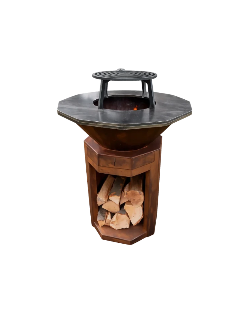 EUCLIDE 750 – Braciere BBQ artigianale Made in Italy